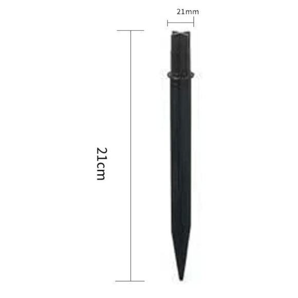 6-Pack 8.25" Replacement Ground Spikes – Heavy-Duty Plastic Stakes for Outdoors - Picture 2 of 2